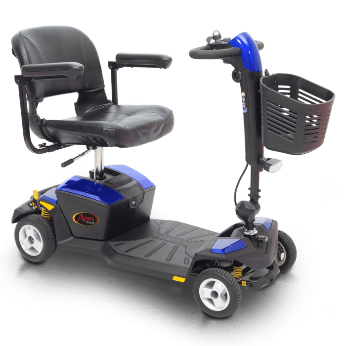 Apex Rapid scooter in blue