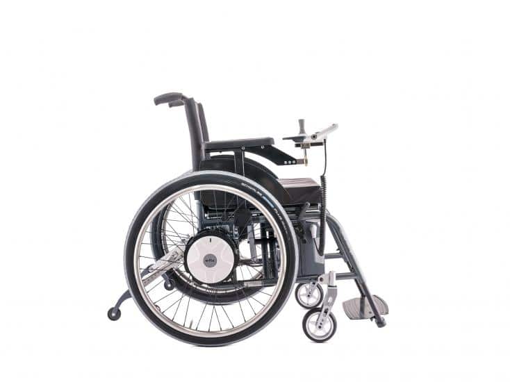 Alber e-fix wheel on chair
