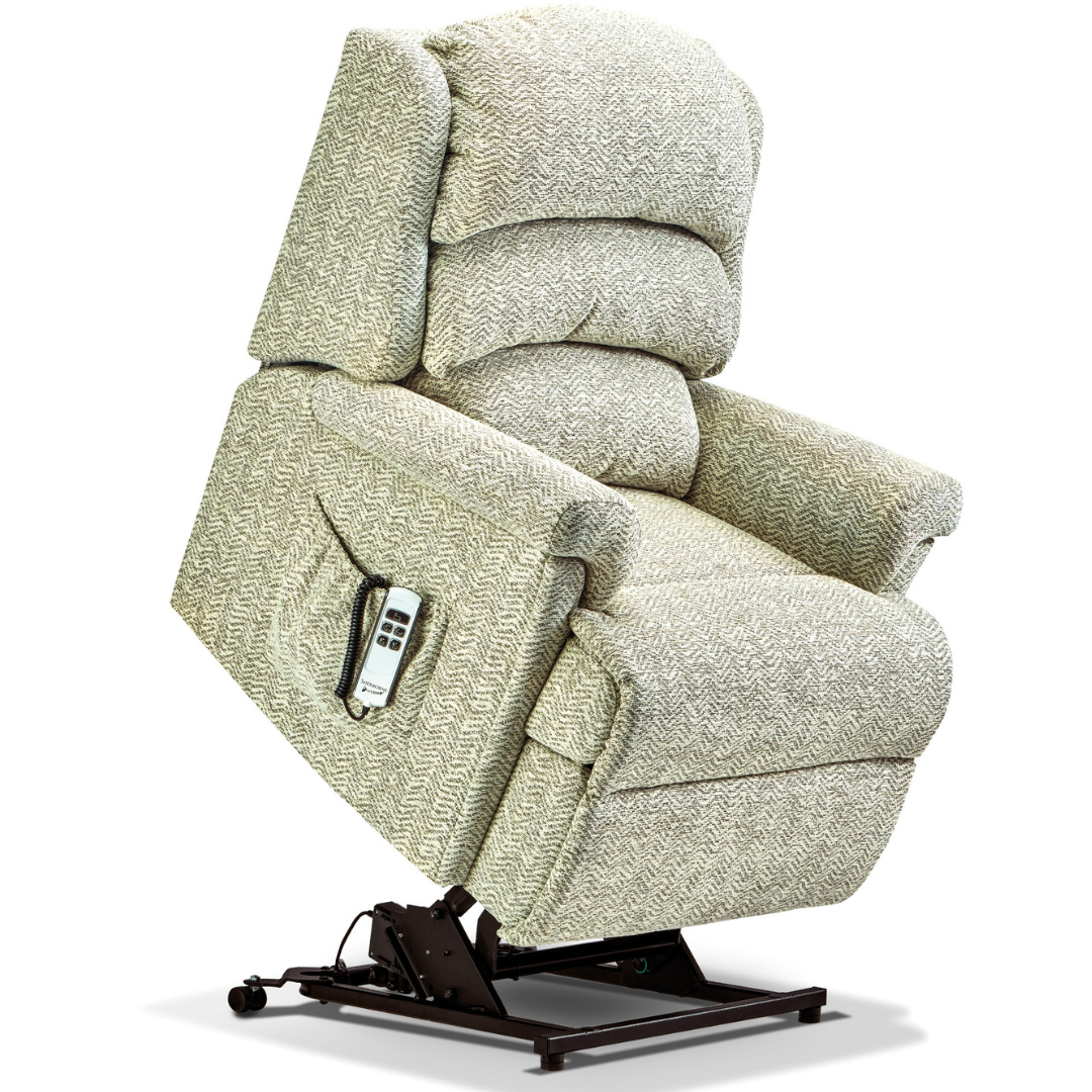 Sherborne Albany riser recliner chair at Derbyshire Mobility